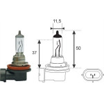 MAGNETI MARELLI Glühlampe, Fernscheinwerfer